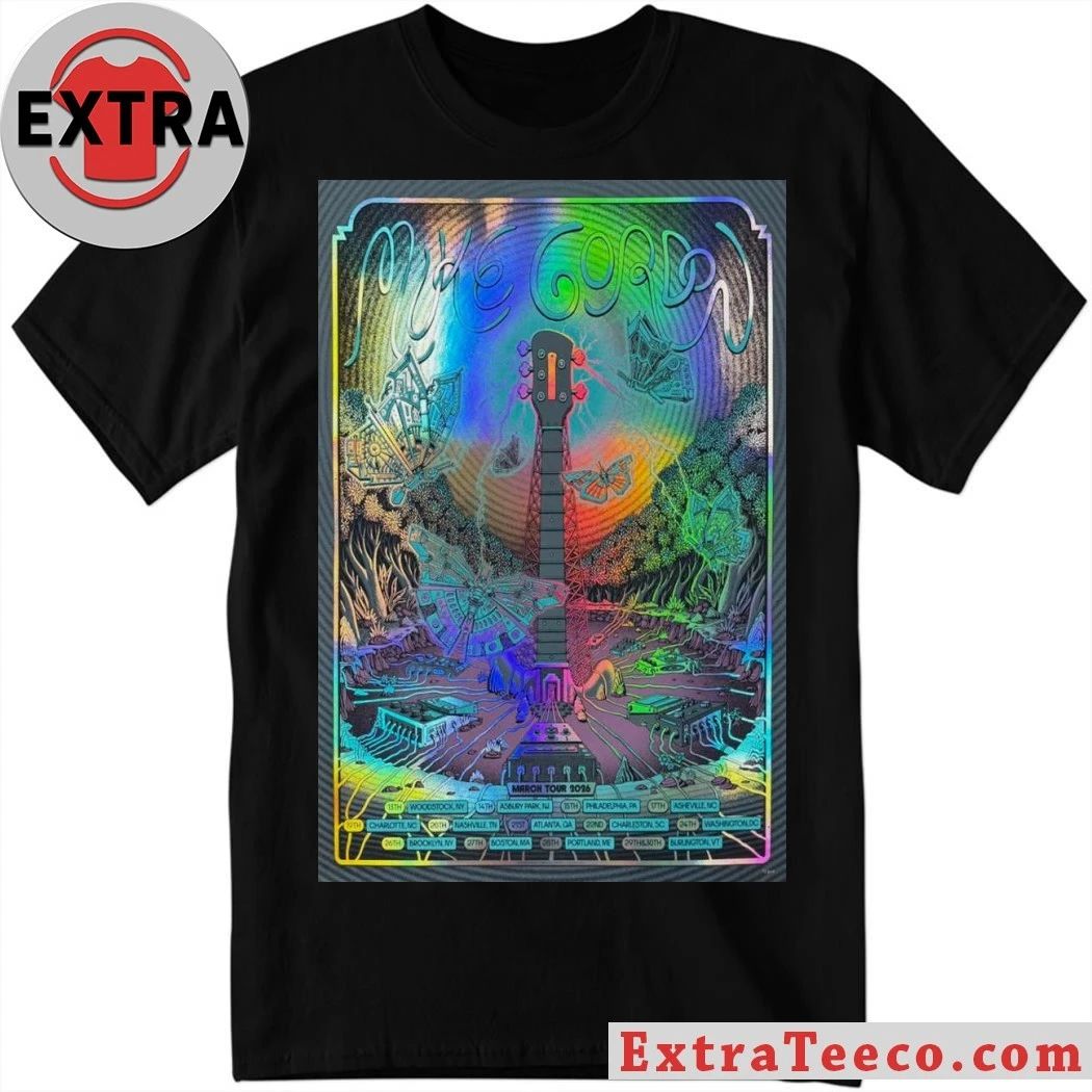 Original Mike Gordon Mar 17 2026 Poster Asheville NC Shirt