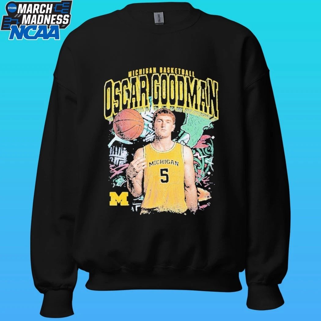 Michigan Wolverines Basketball Oscar Goodman Shirt