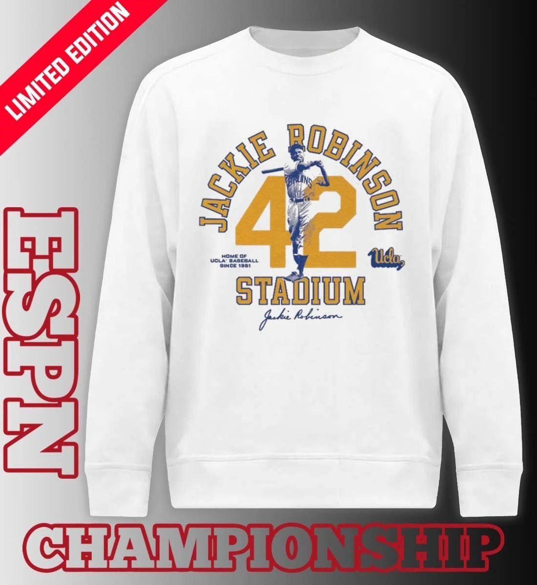 42 UCLA Baseball Jackie Robinson Stadium Shirt