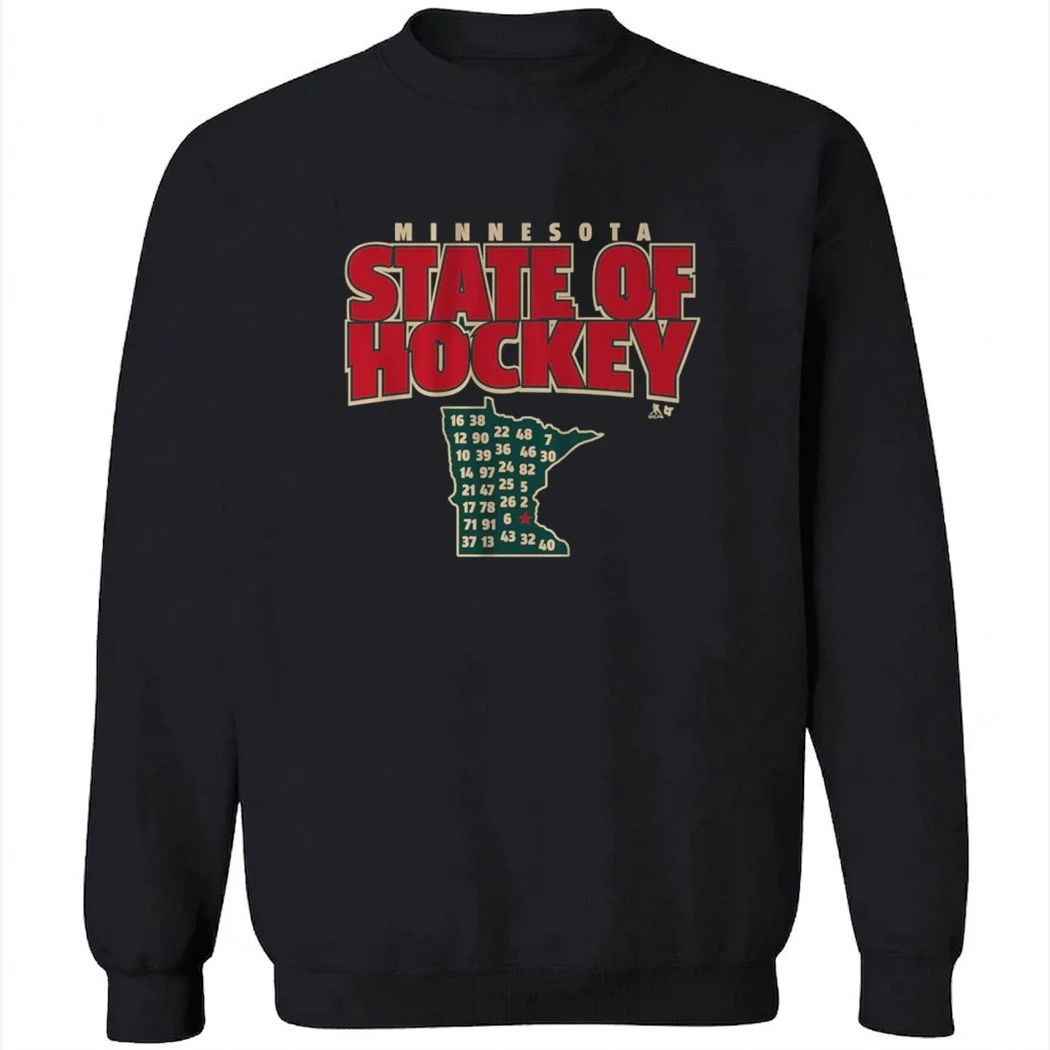 Minnesota State of Hockey Shirt