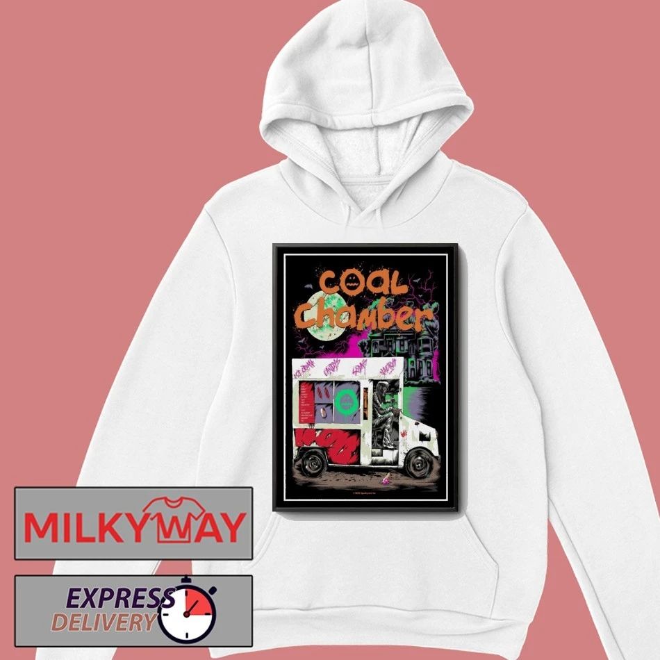 Coal Chamber x Rockabilia Halloween 2025 Poster shirt