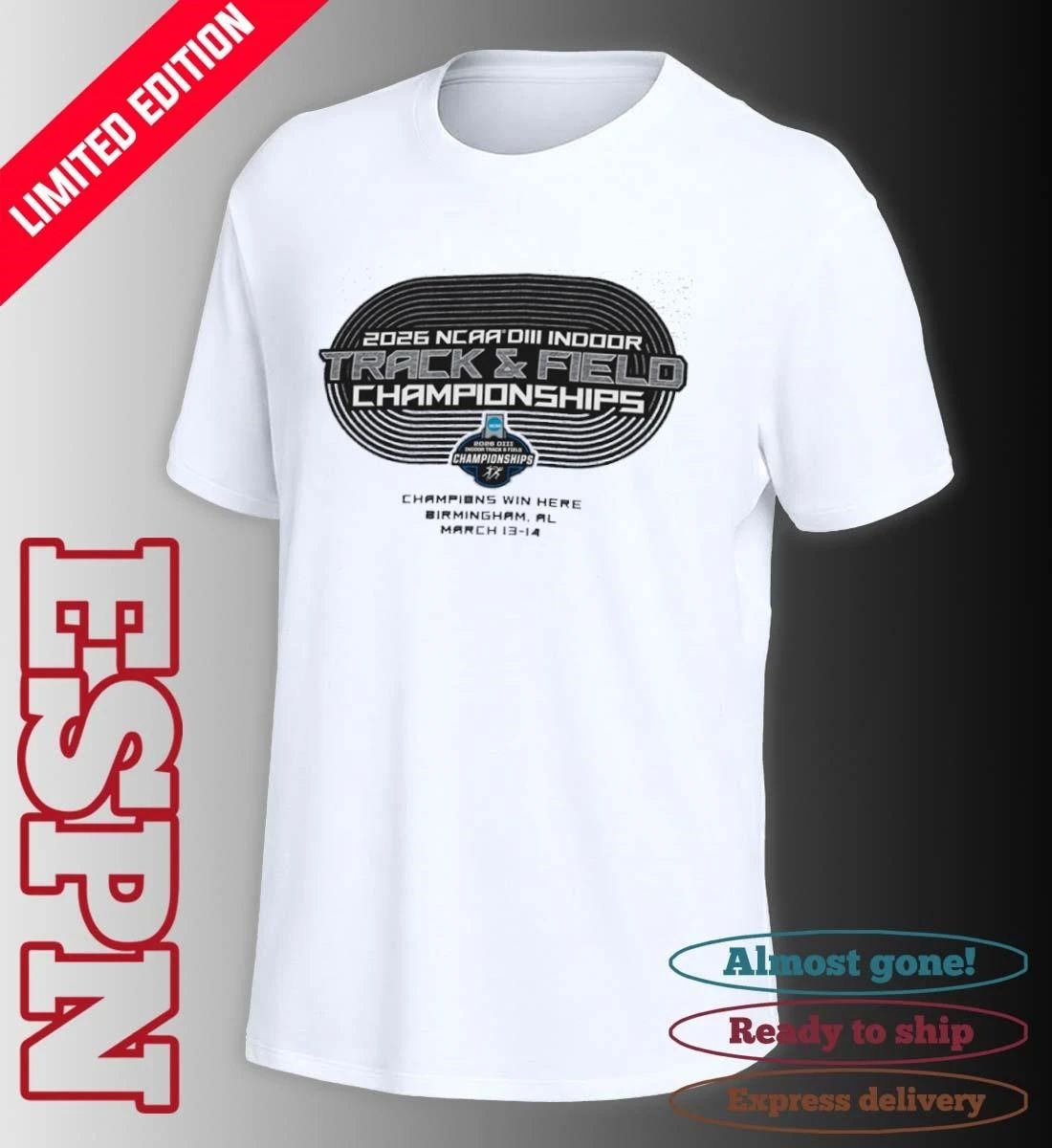 2026 NCAA DIII Indoor Track & Field Championships T-Shirt