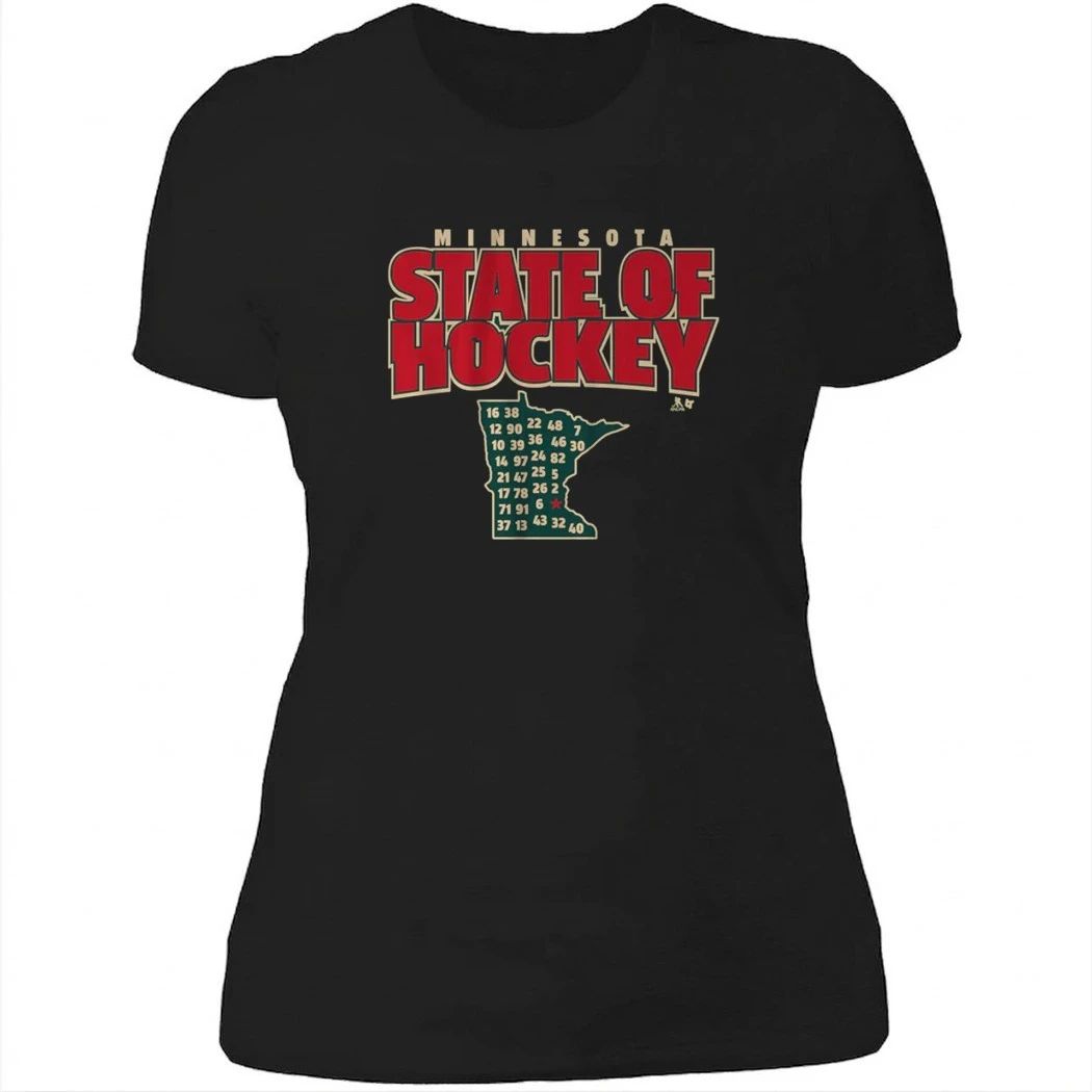 Minnesota State of Hockey Shirt