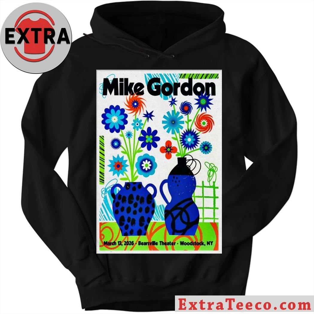 Original Mike Gordon March 13 2026 In Woodstock NY Poster Shirt
