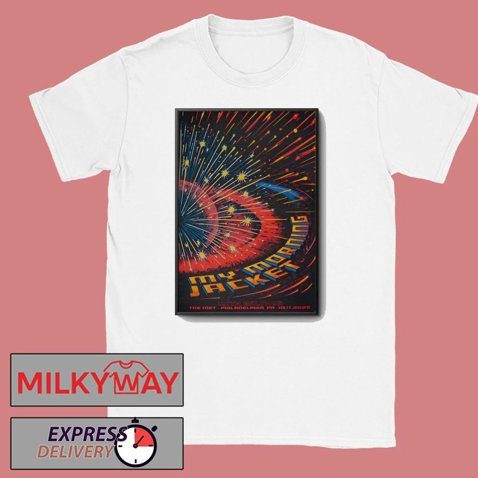 My Morning Jacket Oct 11 2025 The Met in Philadelphia, PA Poster shirt