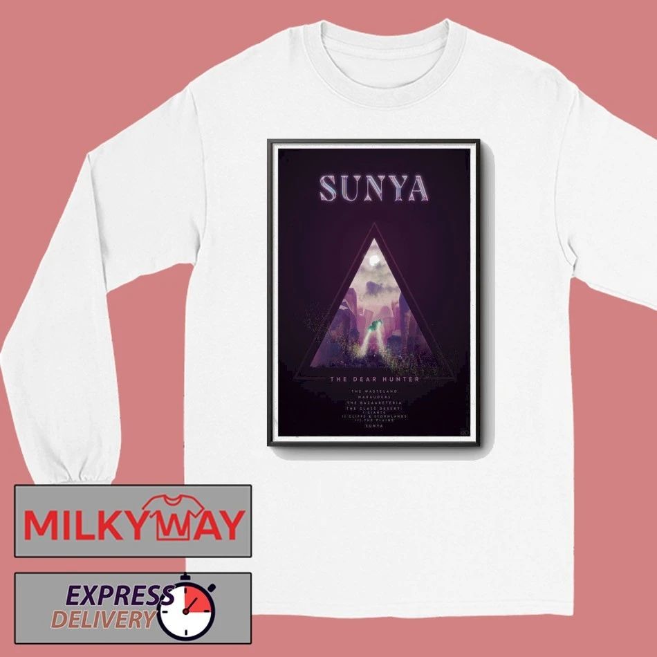 Poster The Dear Hunter Sunya 2026 shirt