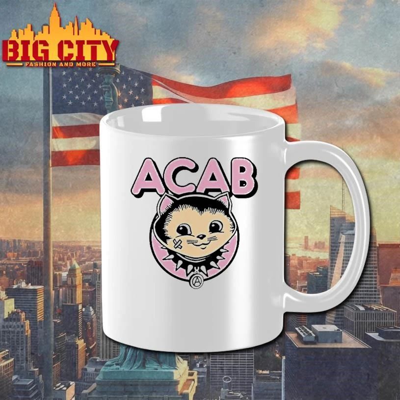 Acab Cat Graphic Cute Shirt