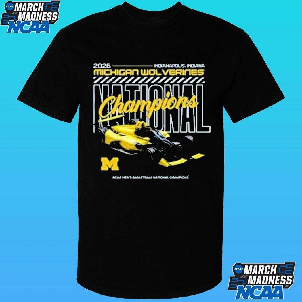 Michigan Wolverines Mbb National Champs 2026 Indy Shirt