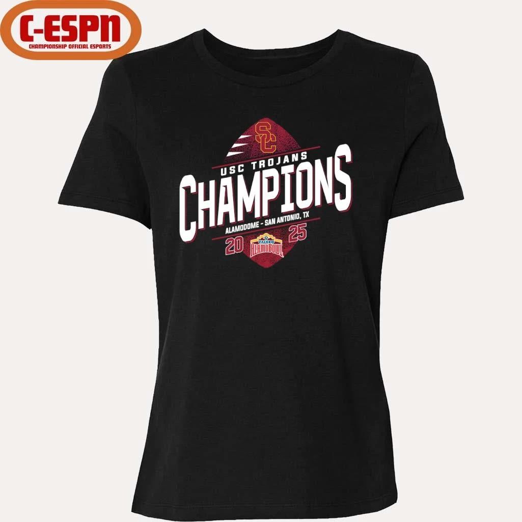 USC Football 2025 Alamo Bowl Champions T-Shirt