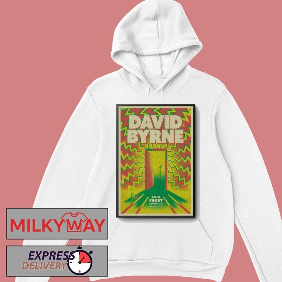 Apr 16 2026 David Byrne Stanford Poster shirt