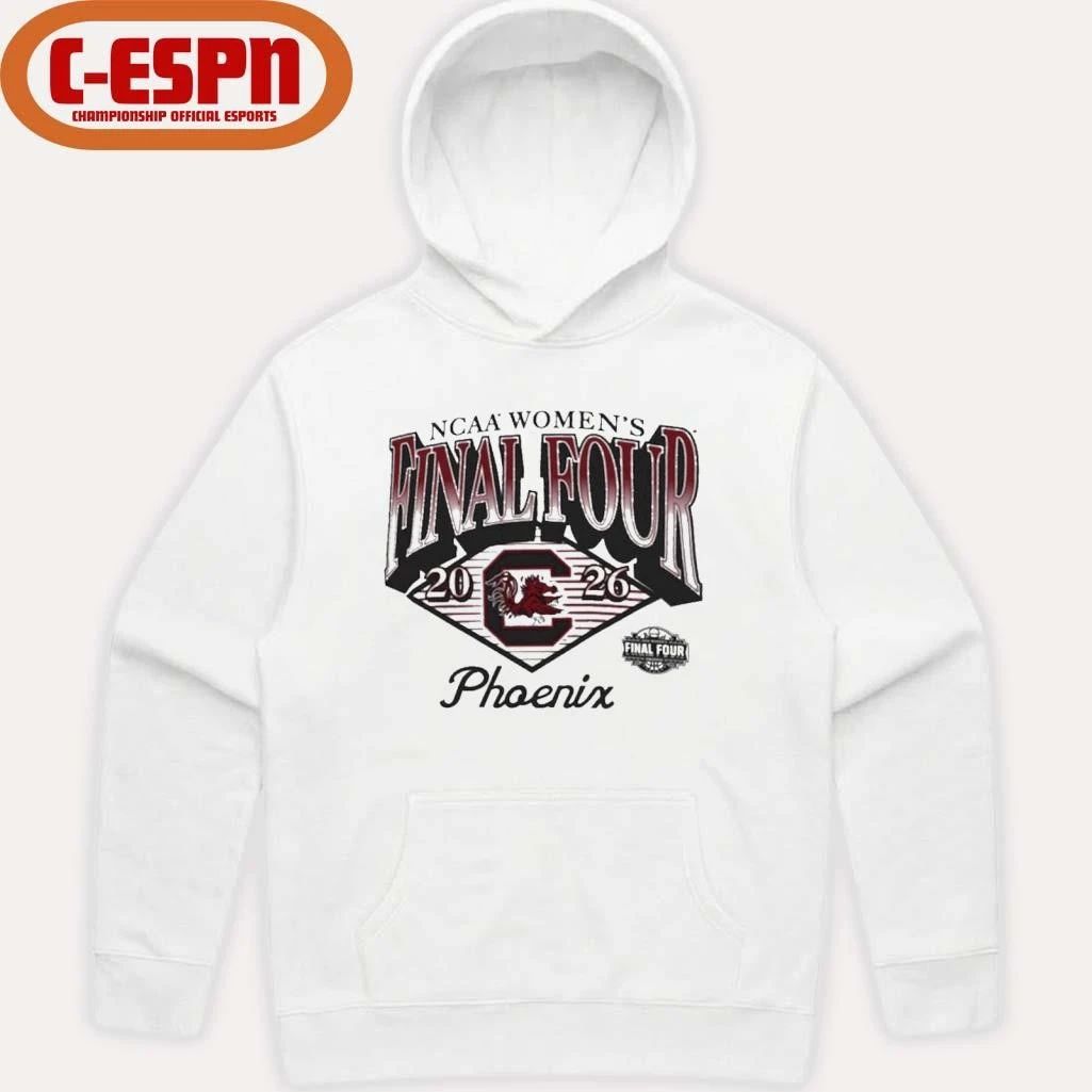 South Carolina Gamecocks NCAA Women’s Basketball Final Four Locker Room 2026 T-Shirt