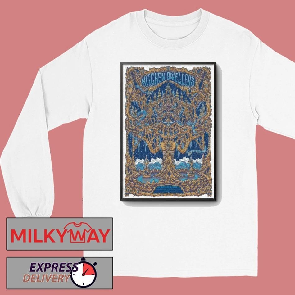 Kitchen Dweller Jan 24 2026 The Mission Ballroom Denver CO Poster shirt