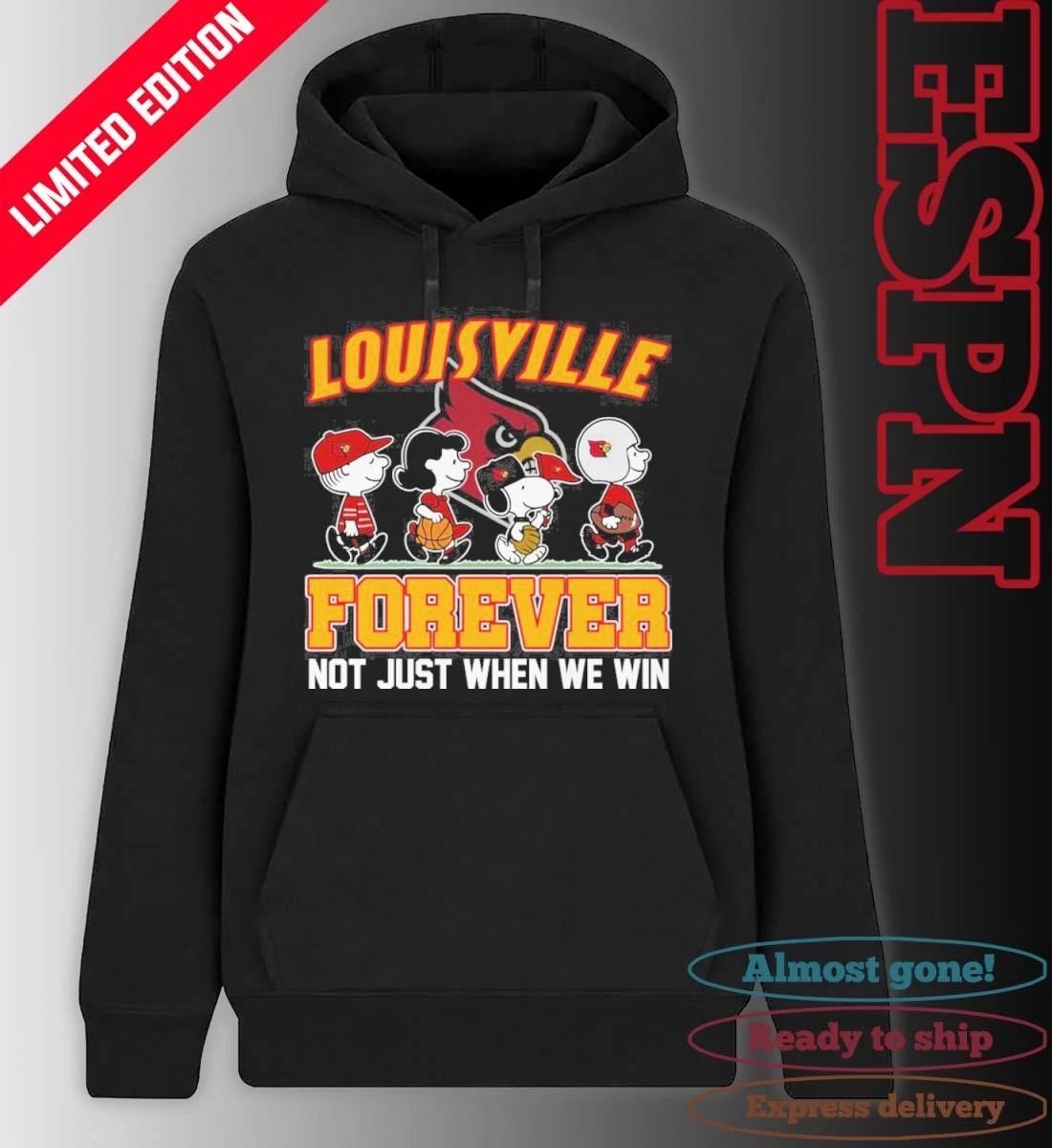 The Peanuts Characters X Louisville Cardinals Basketball Shirt