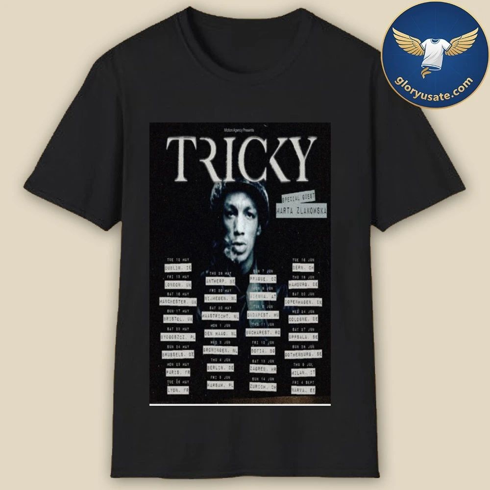 Tricky Tour 2026 Poster Shirt