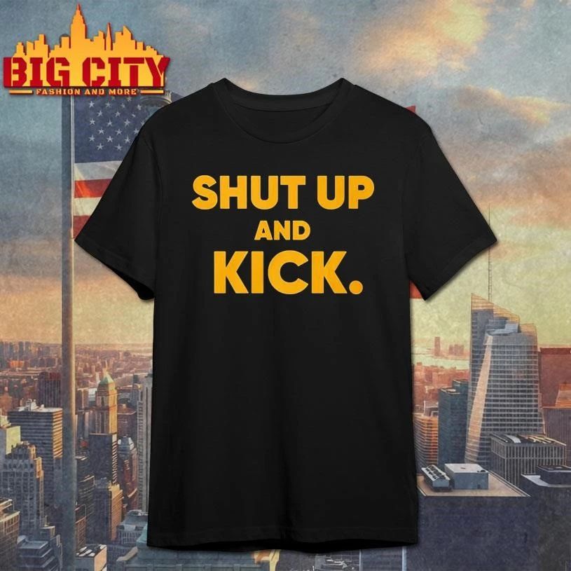Harrison Butker Shut Up And Kick Graphic Shirt