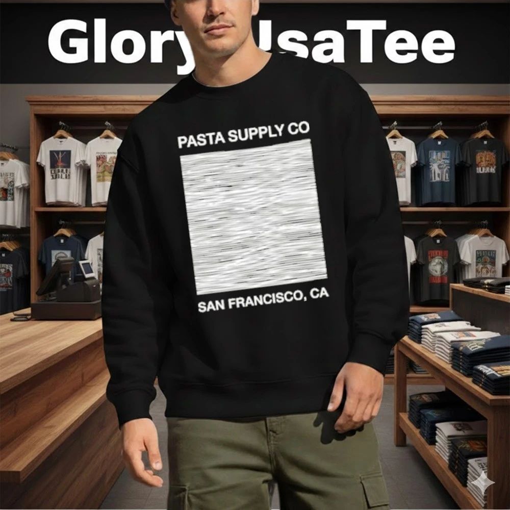 Pasta Supply Co San Francisco Unknown Pleasures Shirt