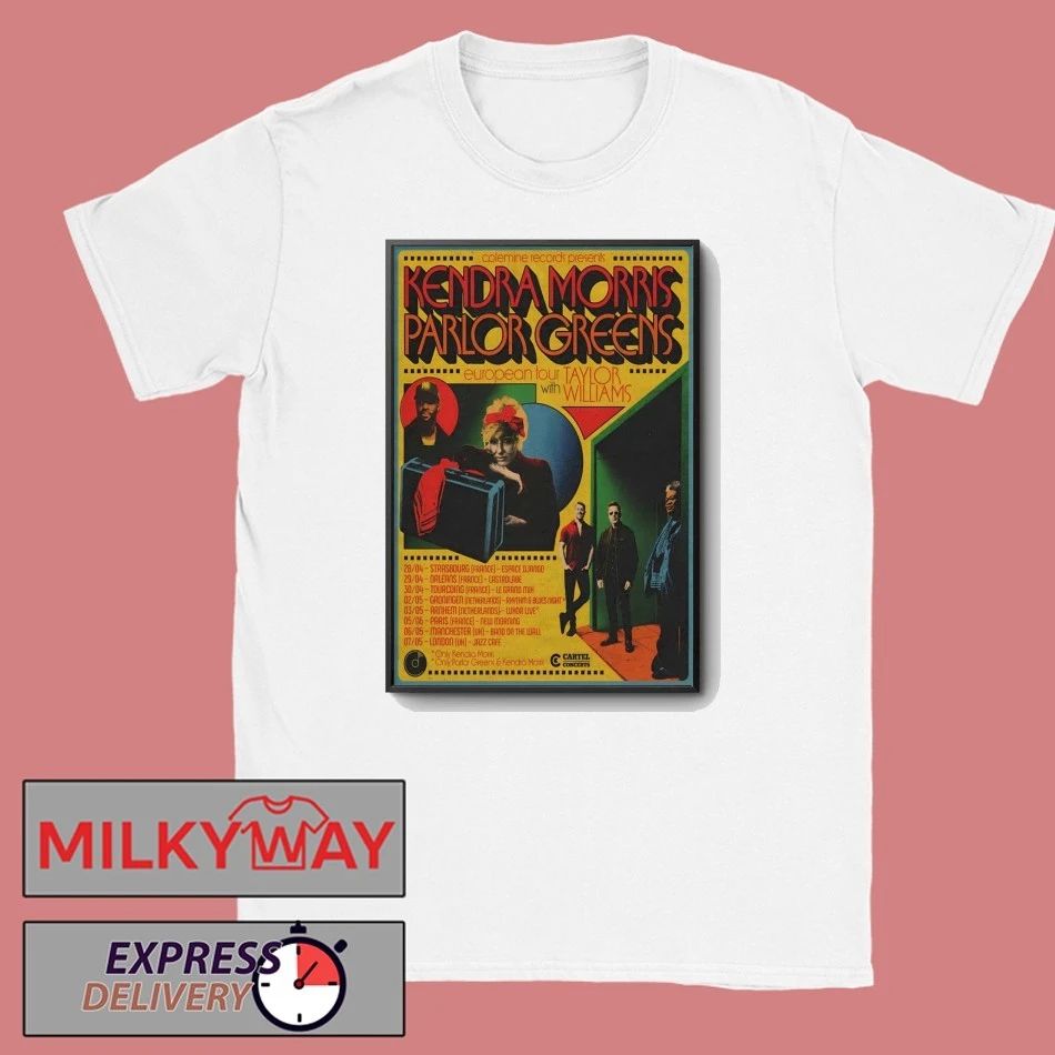 Kendra Morris And Parlor Greens Tour Alert 2026 Poster shirt