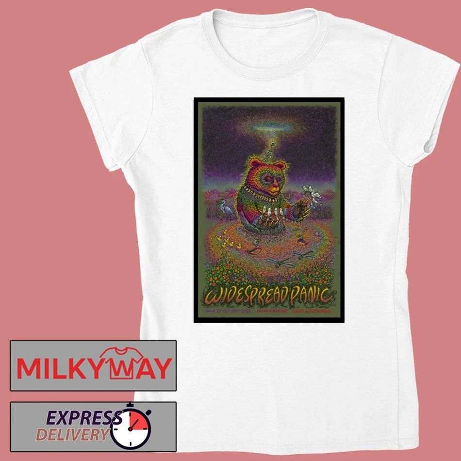 Widespread Panic Aug 25 26 27 2023 Oxbom RiverStage Napa CA Poster shirt