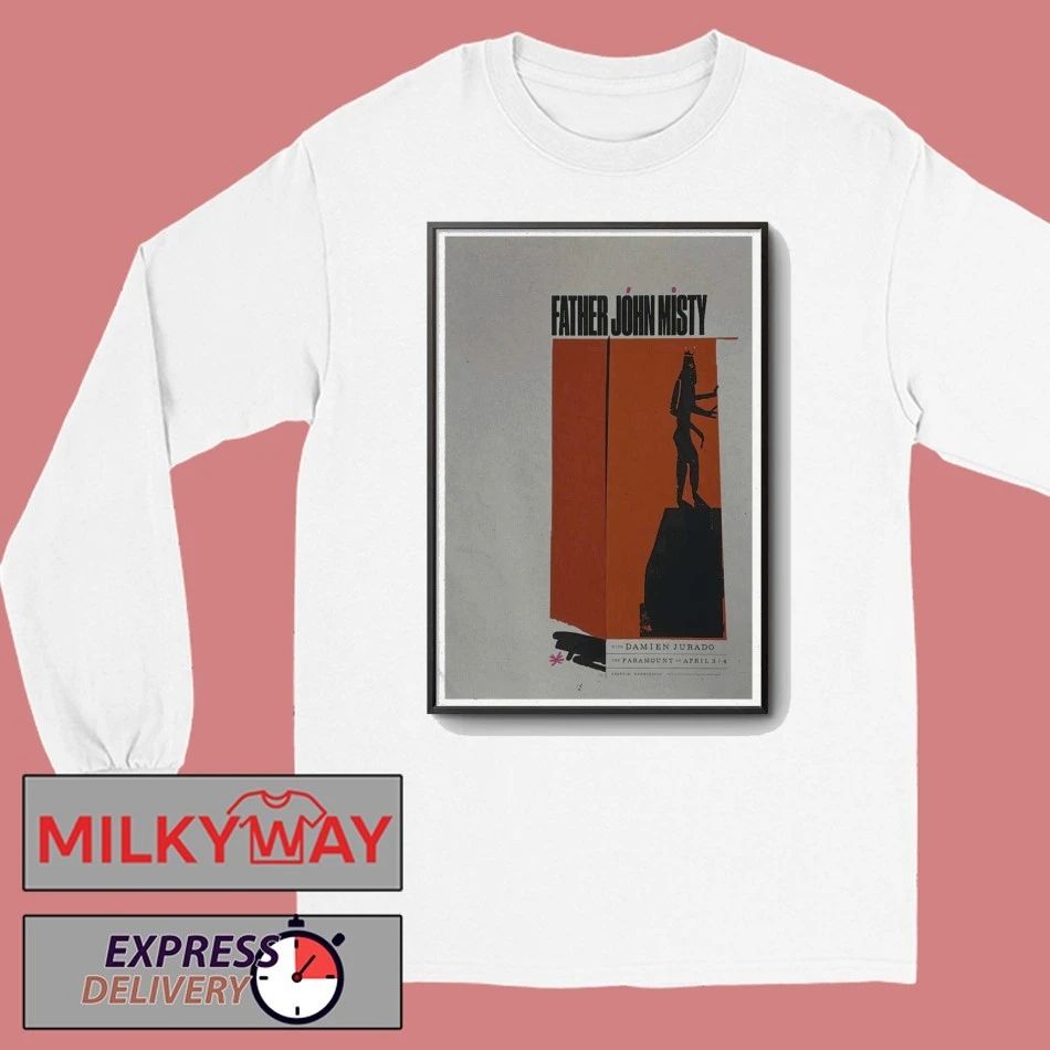 Apr 3 and 4 2026 Father John Misty Poster Seattle WA shirt