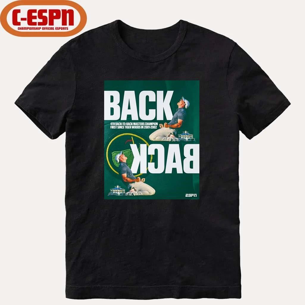 Rory Mcilroy Back 2 Back Masters Champion Poster Shirt