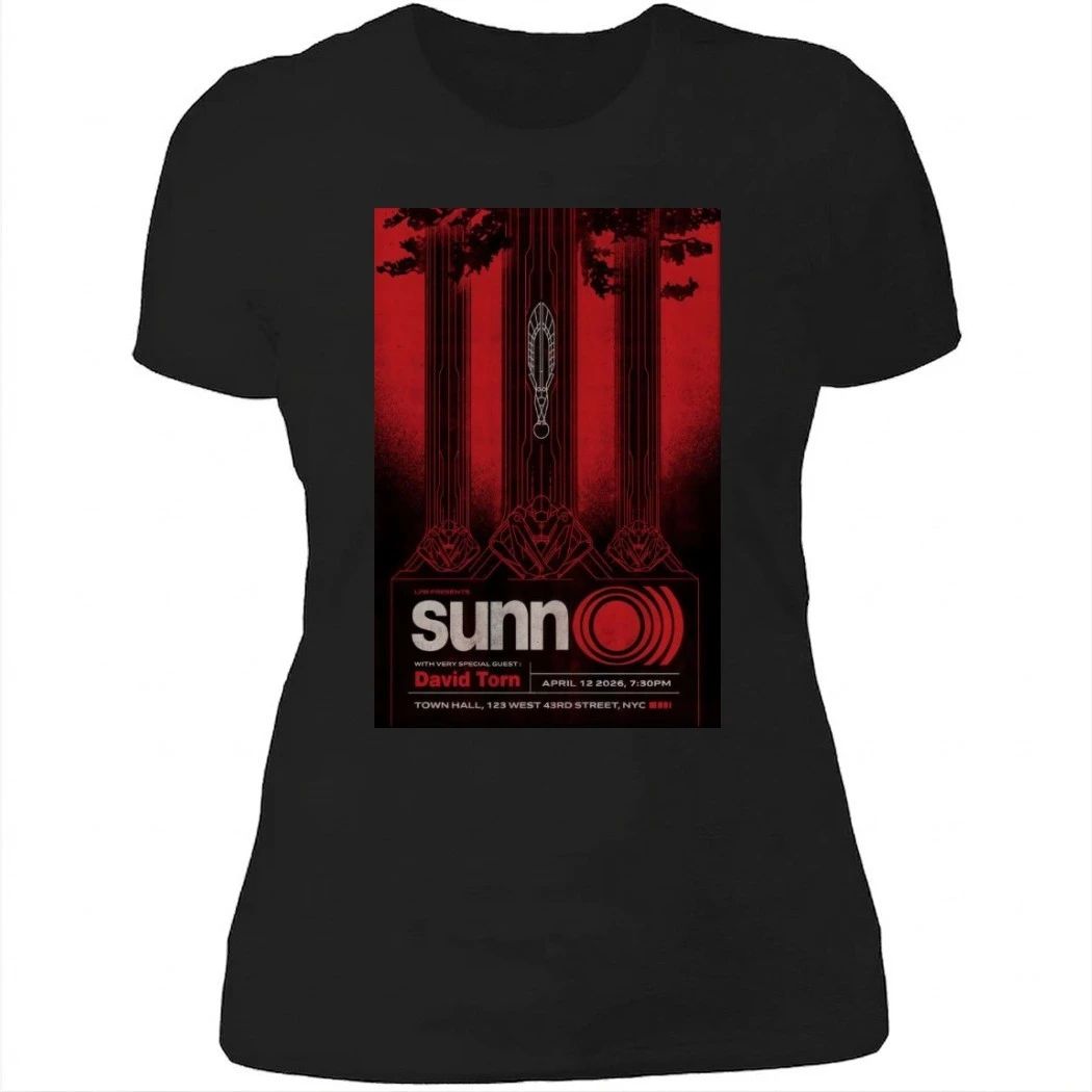 SUNN O))) Apr 12 2026 Town Hall, New York, NY Shirt