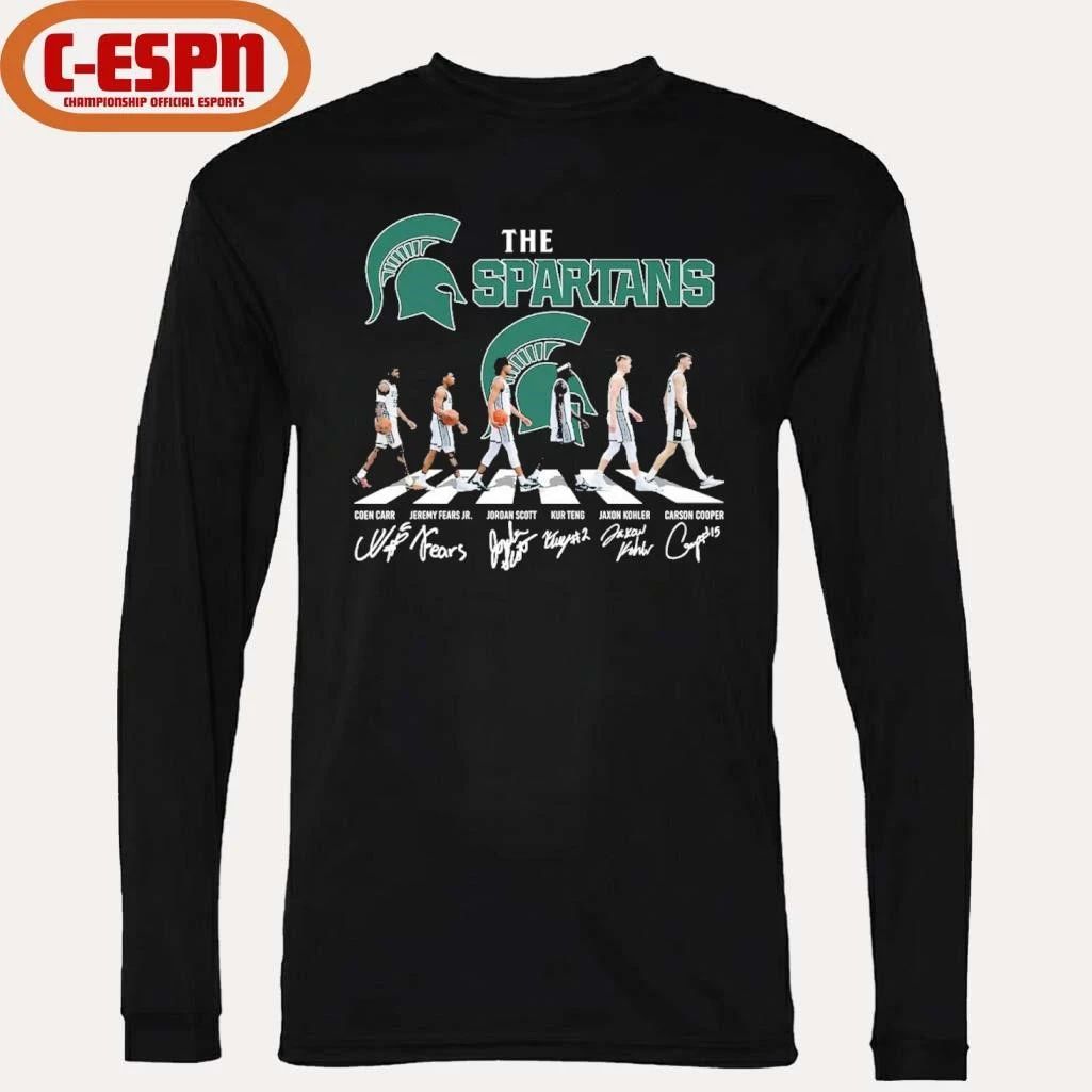The Michigan State Men’s Basketball Abbey Road Shirt