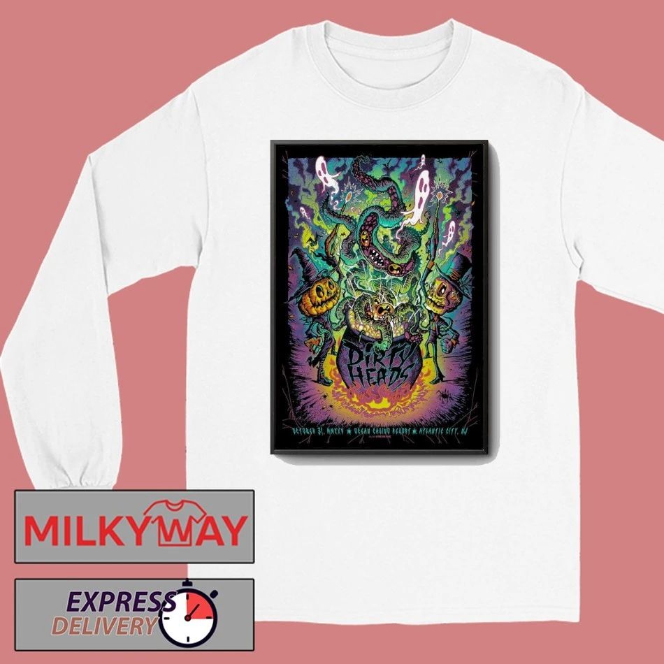 Poster Dirty Heads Tour New Jeyrsey 10.31.2025 shirt
