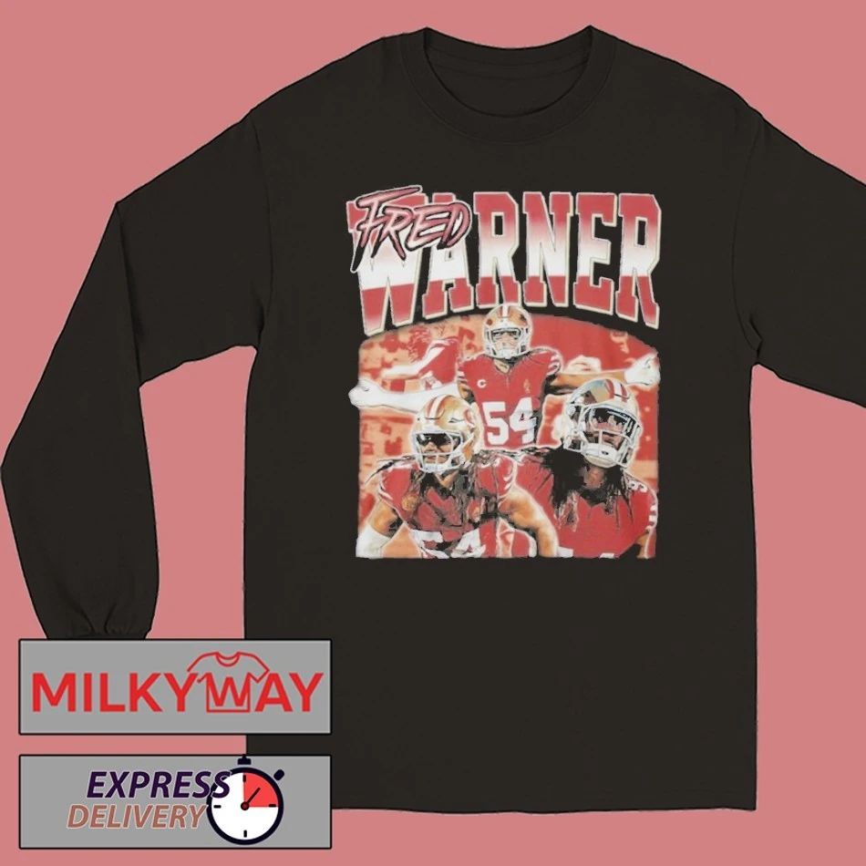 49ers Skyy Moore’s Fred Warner Shirt