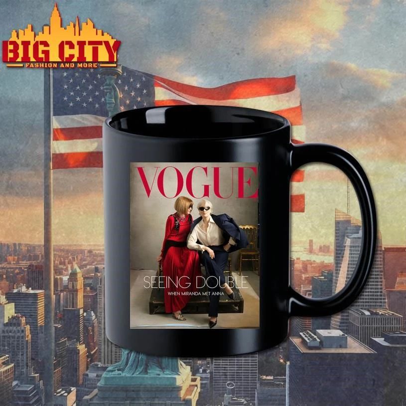 Vogue Magazine 2026 Seeing Double When Miranda Met Anna Poster Shirt
