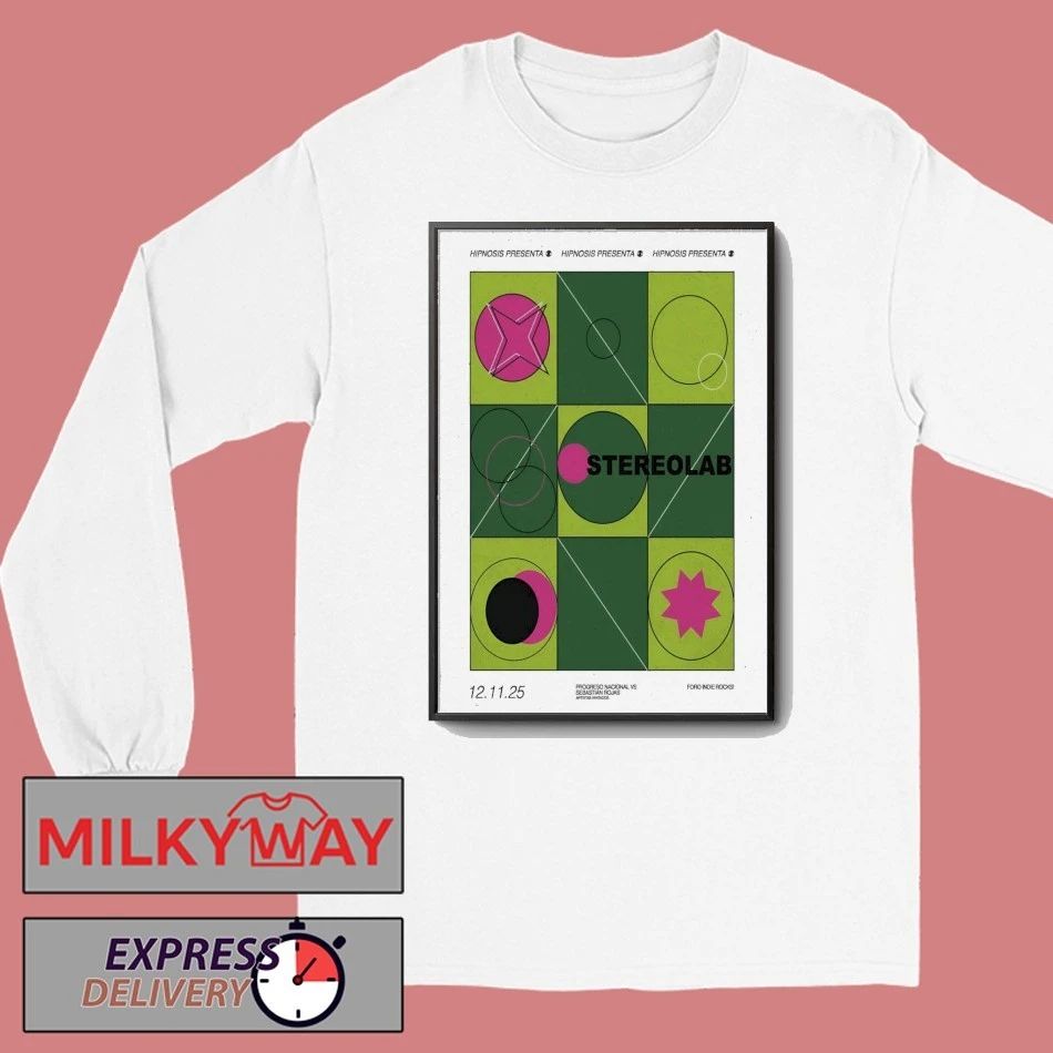 Sterolab Mexico Tour On Nov 12 2025 Poster shirt
