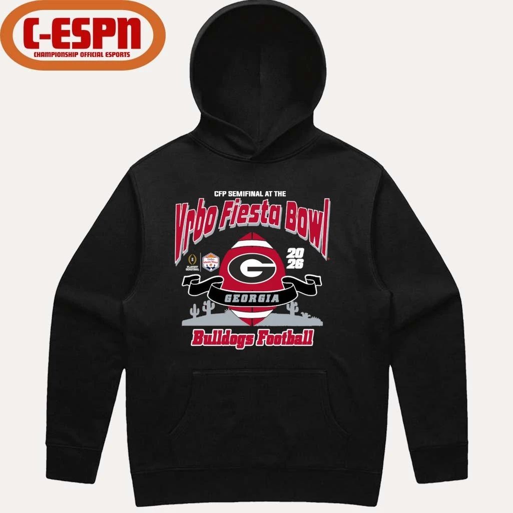 Georgia Bulldogs Vrbo Fiesta Bowl Bound T-Shirt