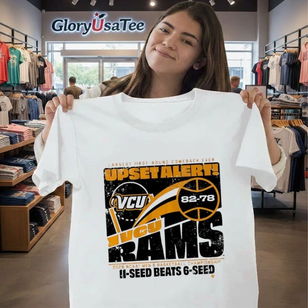 VCU Rams MBB 2026 March Madness Upset Alert Men’s Basketball Championship Shirt