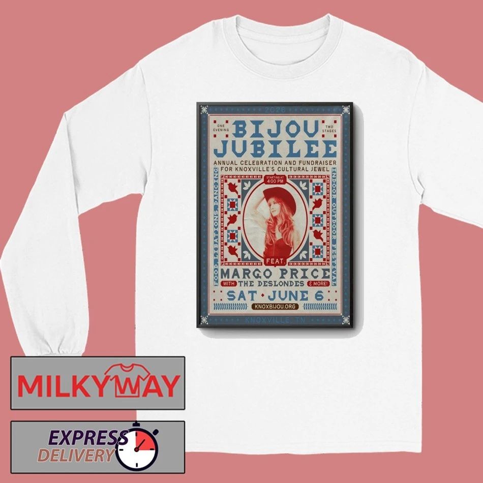 Margo Price Knoxville TN June 6 2026 Poster shirt