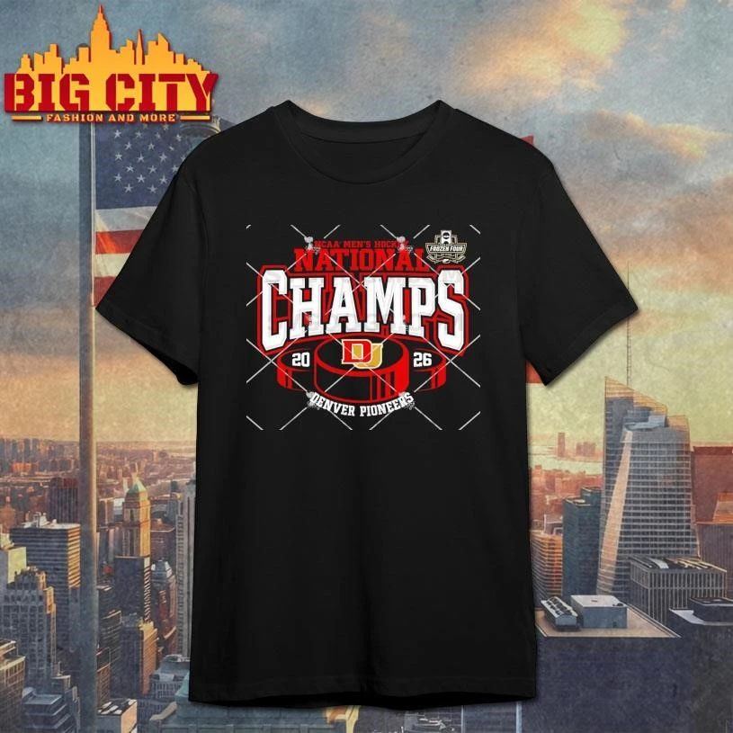 Denver 2026 NCAA Men’s Ice Hockey National Champions Graphic Shirt