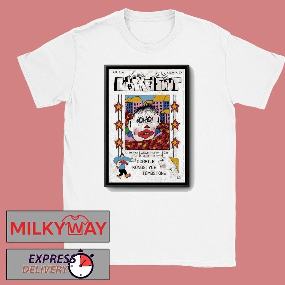 LOCKED SHUT Atlanta GA Tour On Apr 21 2026 Poster shirt