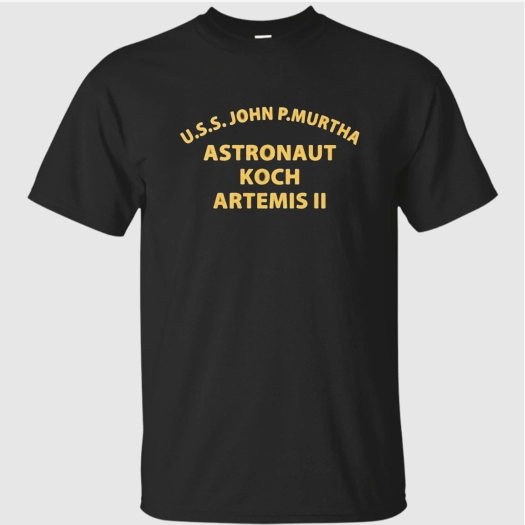 USS John P Murtha Astronaut Koch Artemis 2 Shirt