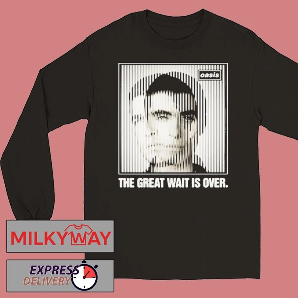 Oasis The Great Wait Is Over Tour Shirt