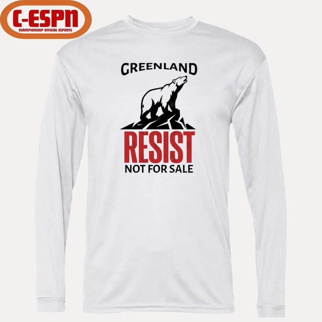 RESIST Greenland Not For Sale T-Shirt