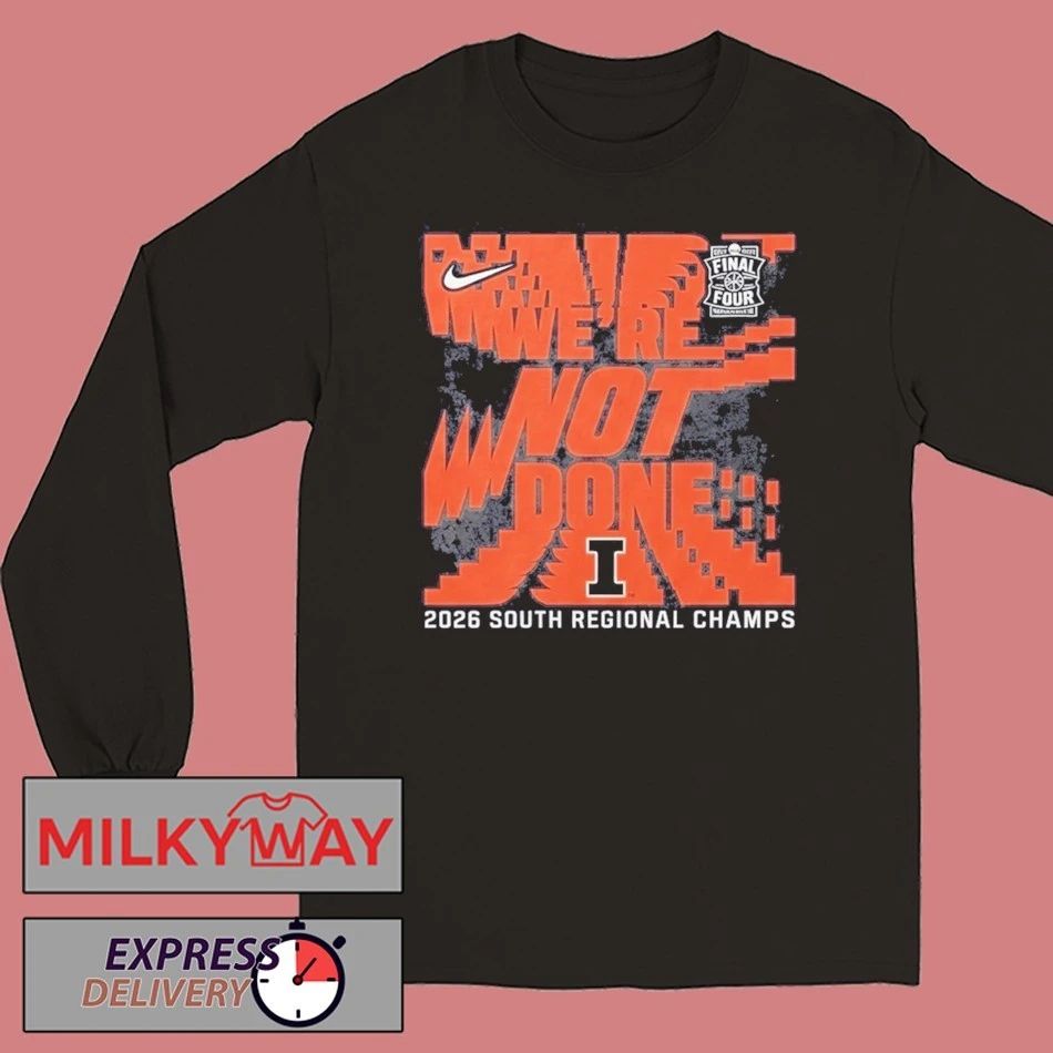 Illinois Fighting Illini 2026 Tournament Final Four Locker Room Shirt