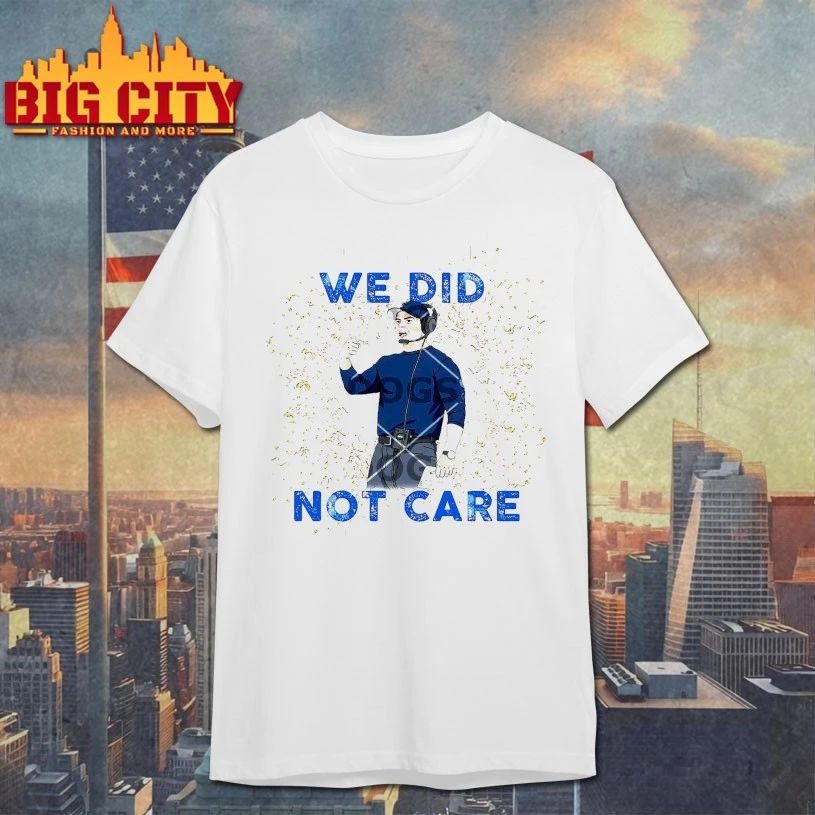 Original Mike Macdonald We Did Not Care Glitter T-Shirt