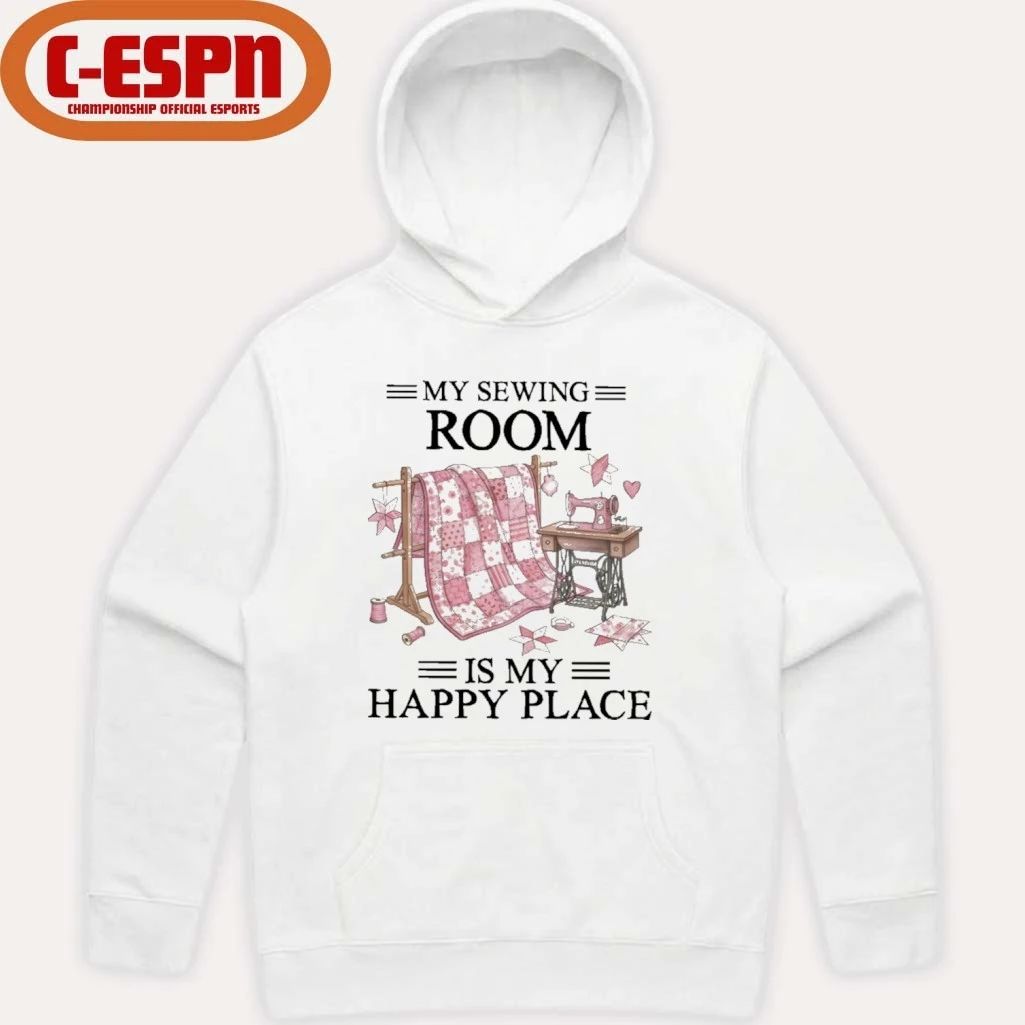 My Sewing Room Is My Happy Place T-Shirt