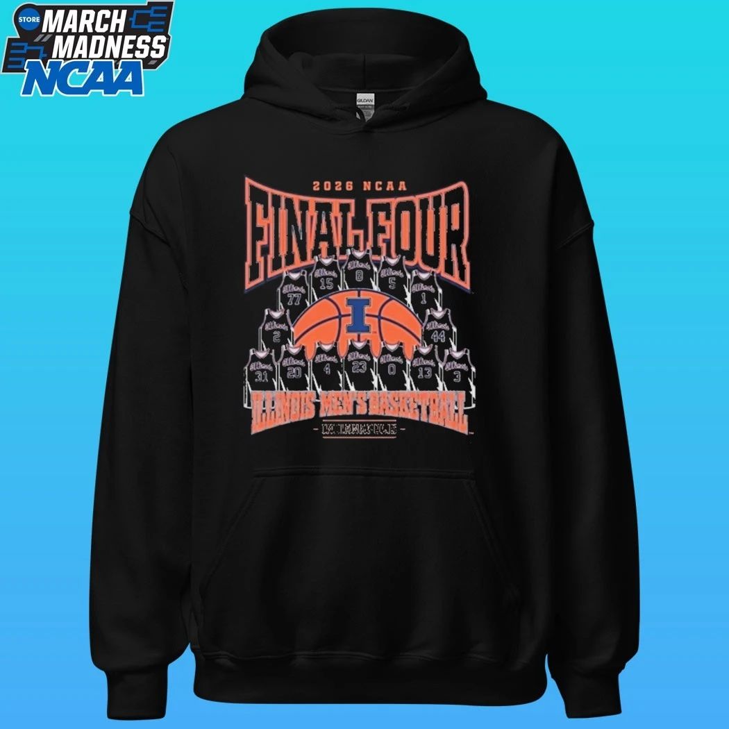 Illinois Men’s Basketball 2026 NCAA Final Four Shirt