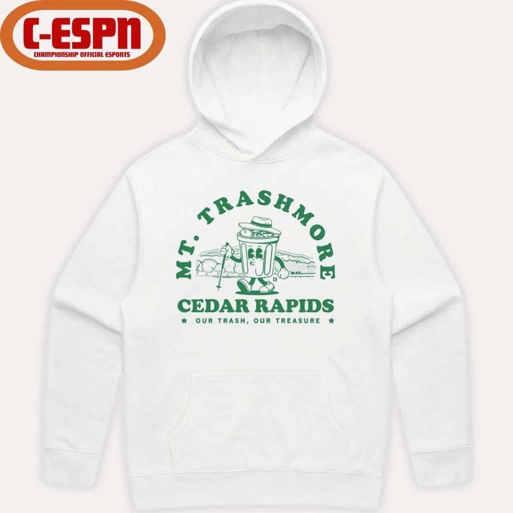 Mt. Trashmore Cedar Rapids Can Cartoon Shirt