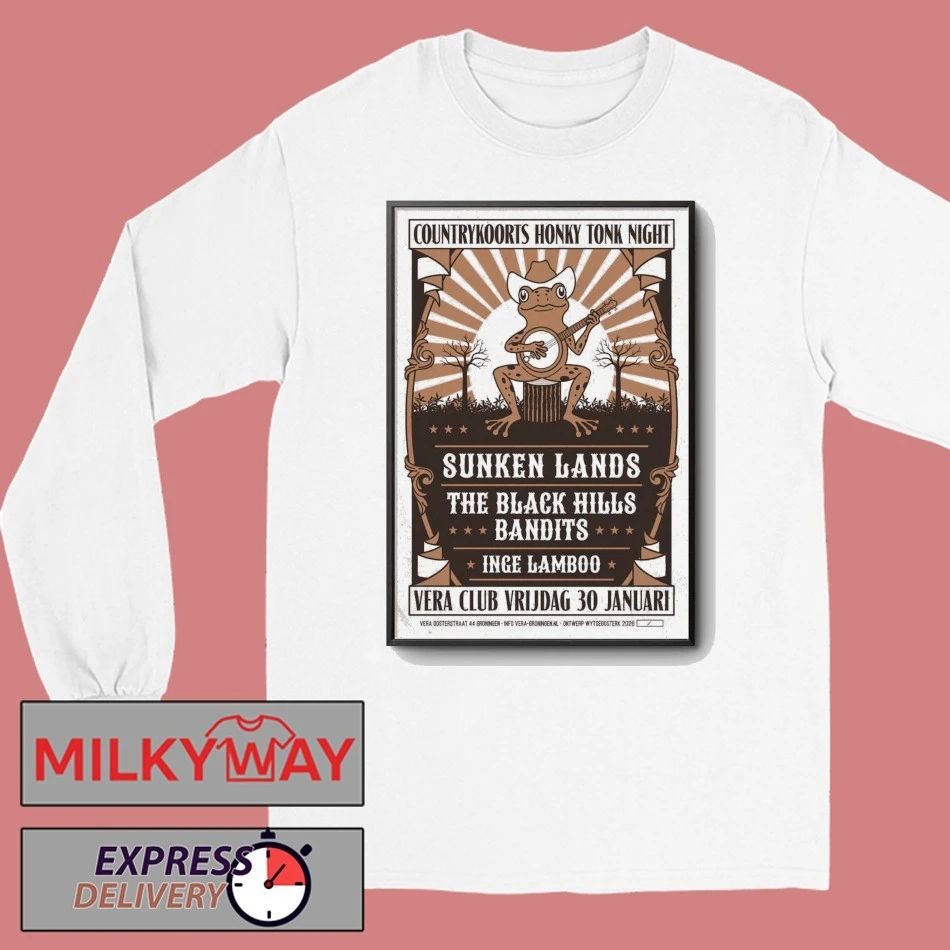 Countrykoorts Honky Tonk Night Event 2026 Poster shirt