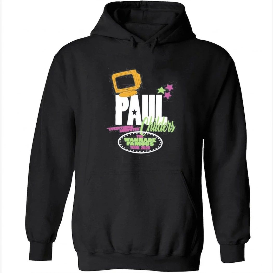 Paul Childers Tee The Wannabe Famous Tour 2026 Shirt