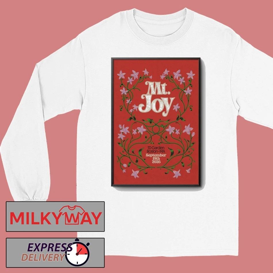 MT. Joy 9.19.2026 Boston MA Poster shirt