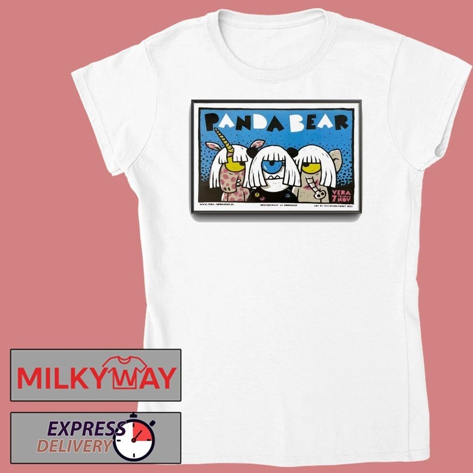 Panda Bear Groningen NL Nov 7 2025 Poster shirt
