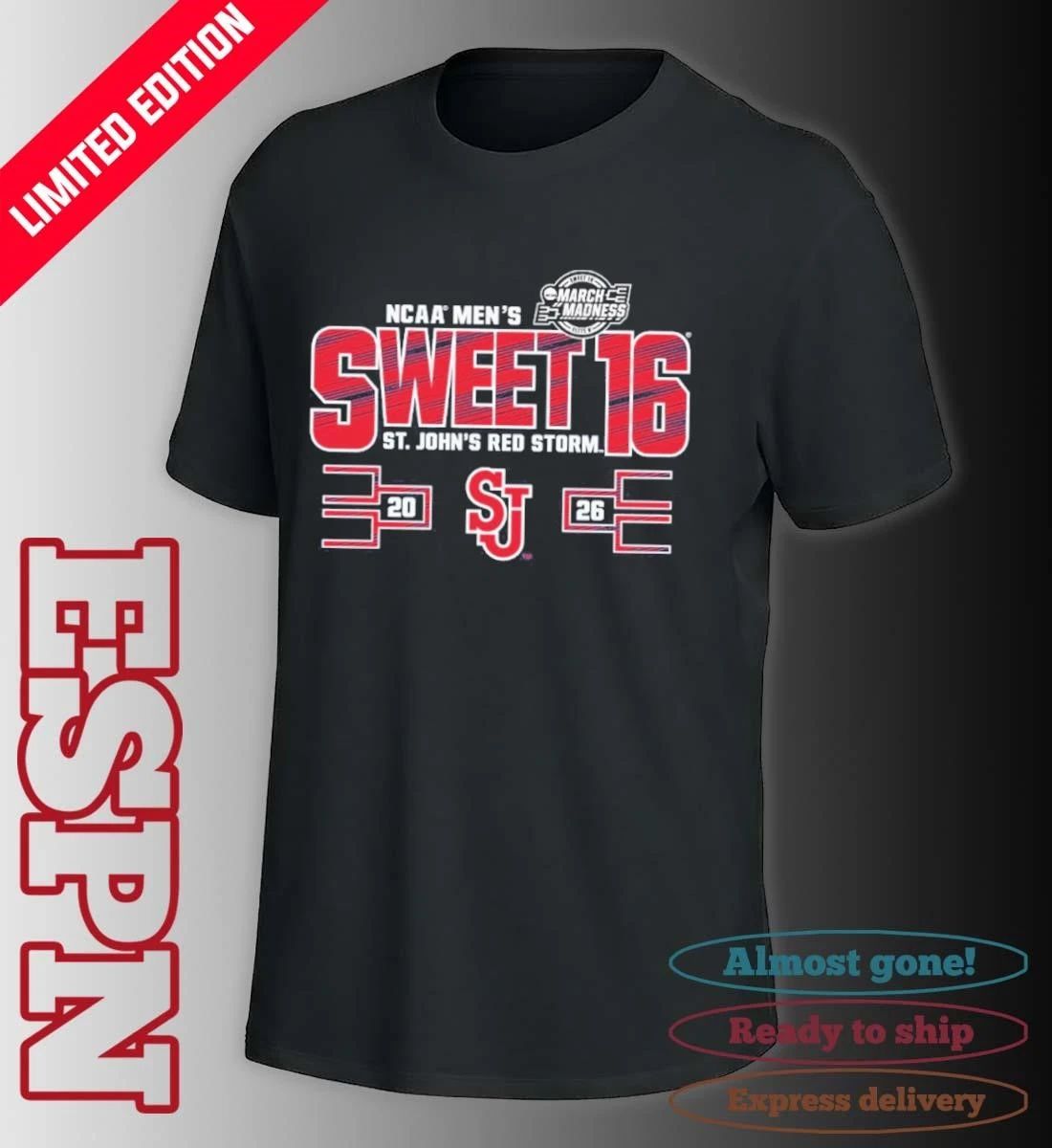 St. John’s University Men’s Basketball Sweet 16 Shirt