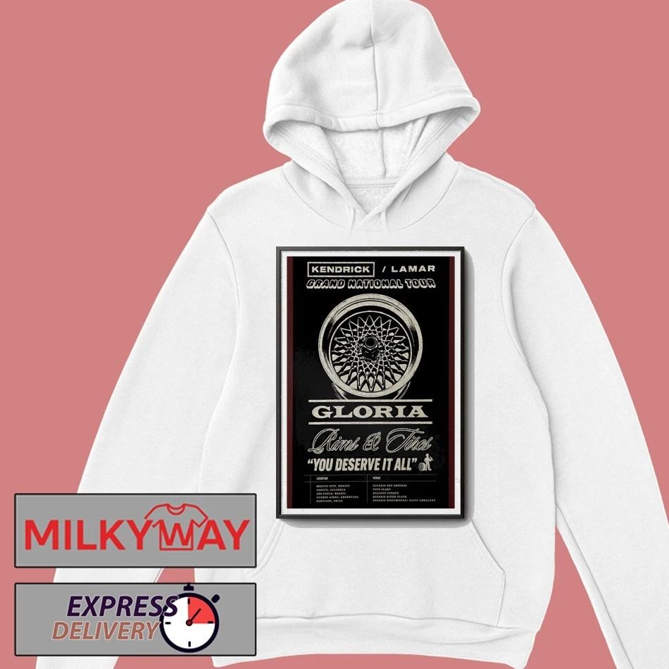 Kendrick Lamar Grand National Concert Poster shirt