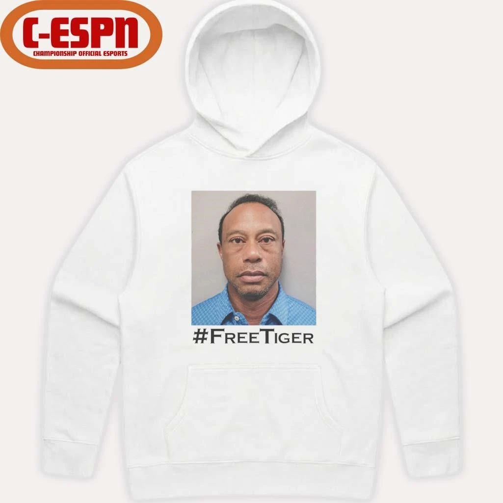Tiger Woods Mugshot Free Tigers Shirt